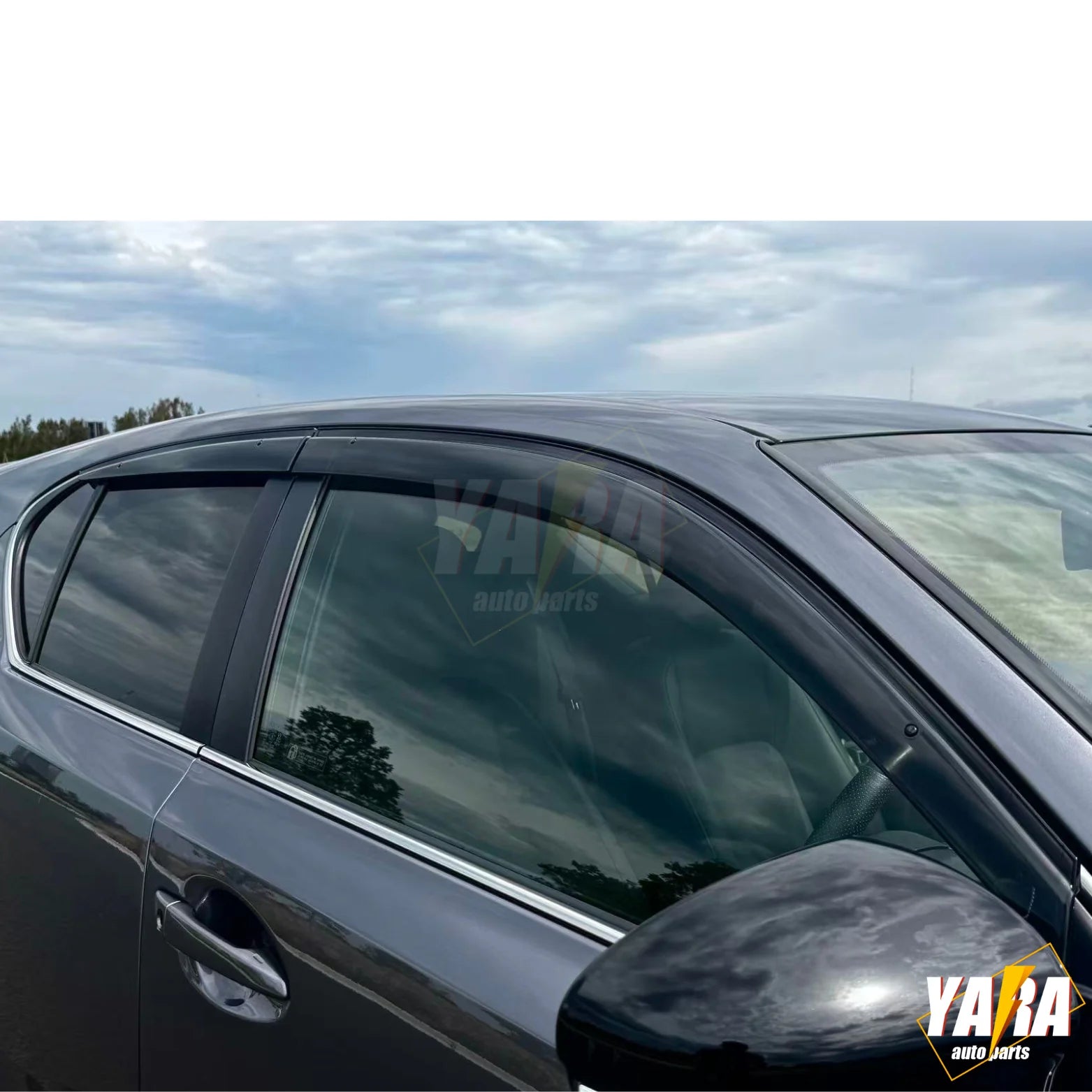 Premium Weather Shields Weathershields Suitable for Lexus CT200 CT200h 2011+ 4pc