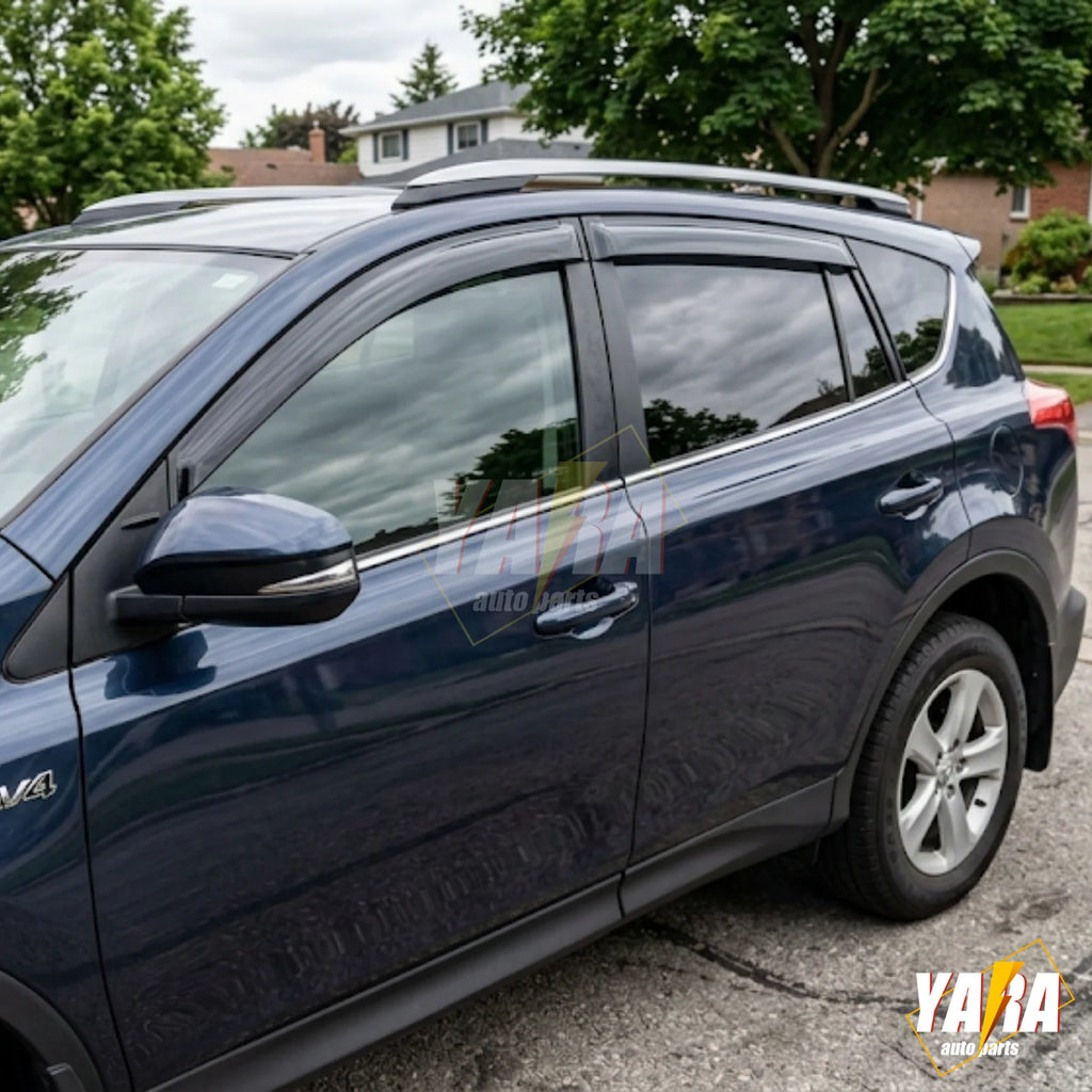 Injection Weather Shields Weathershields Window Visors suitable for Rav4 2013-18