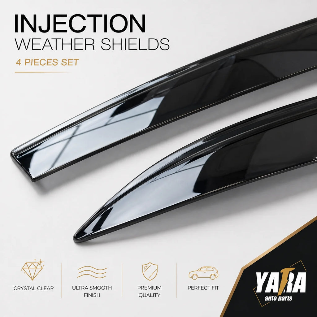Suitable for Corolla Hatch 5dr 2012-2018 Premium  Weather shields Weathershields
