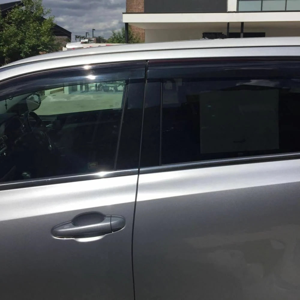 Premium Weather Shields Window Visors suitable for Kluger 2013-2020 4pcs