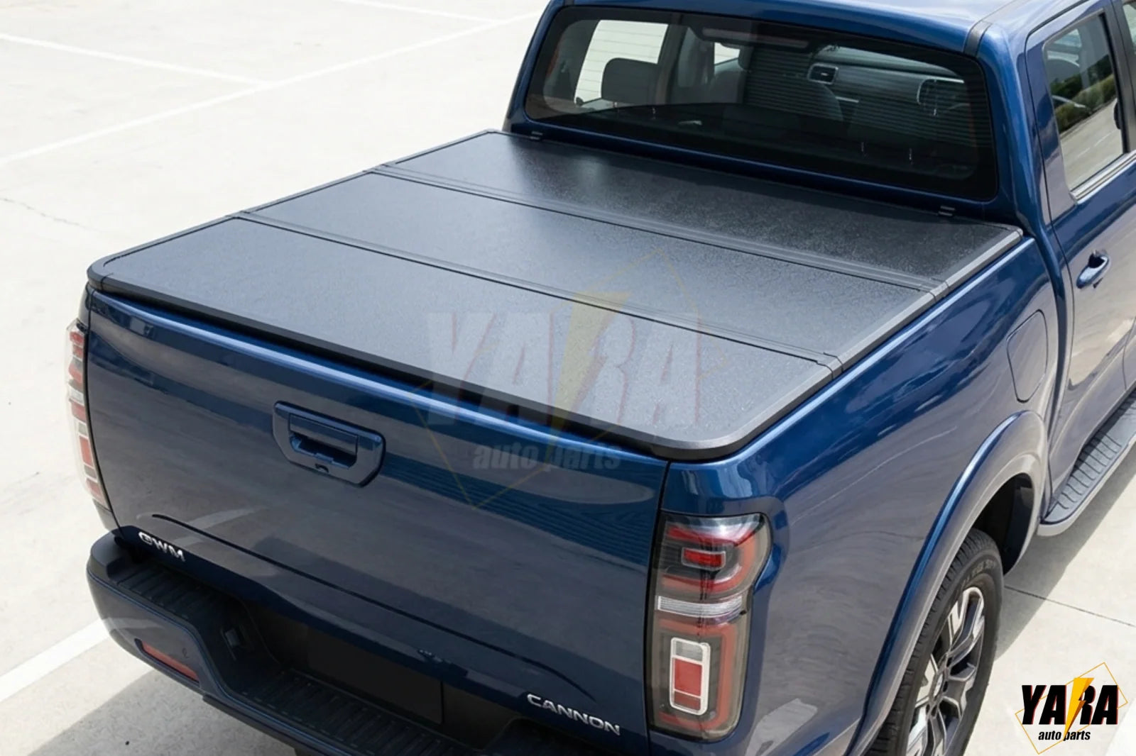 YARA Alloy Tri-Fold Hard Lid Tonneau Tub Cover for GWM Cannon 2020-2025
