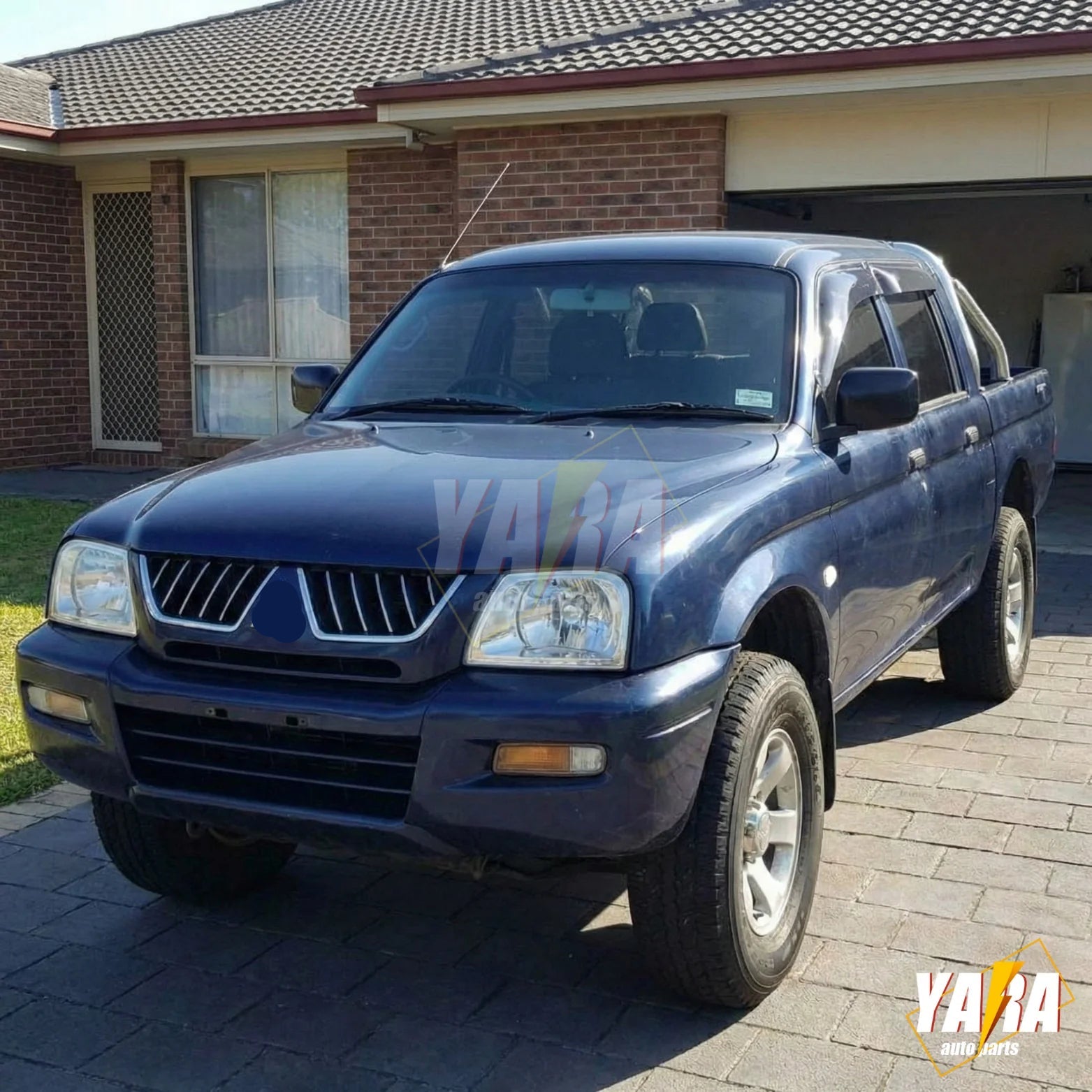 Wide Injection Weather Shields For Mitsubishi Triton MK 1996–2006 4PCS