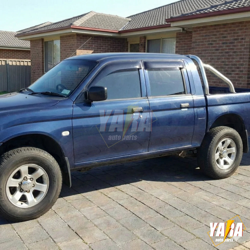 Wide Injection Weather Shields For Mitsubishi Triton MK 1996–2006 4PCS