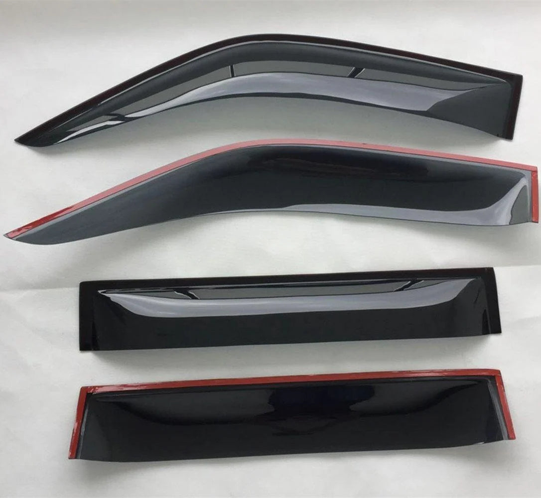 Wide Injection Weather Shields For Mitsubishi Triton MK 1996–2006 4PCS