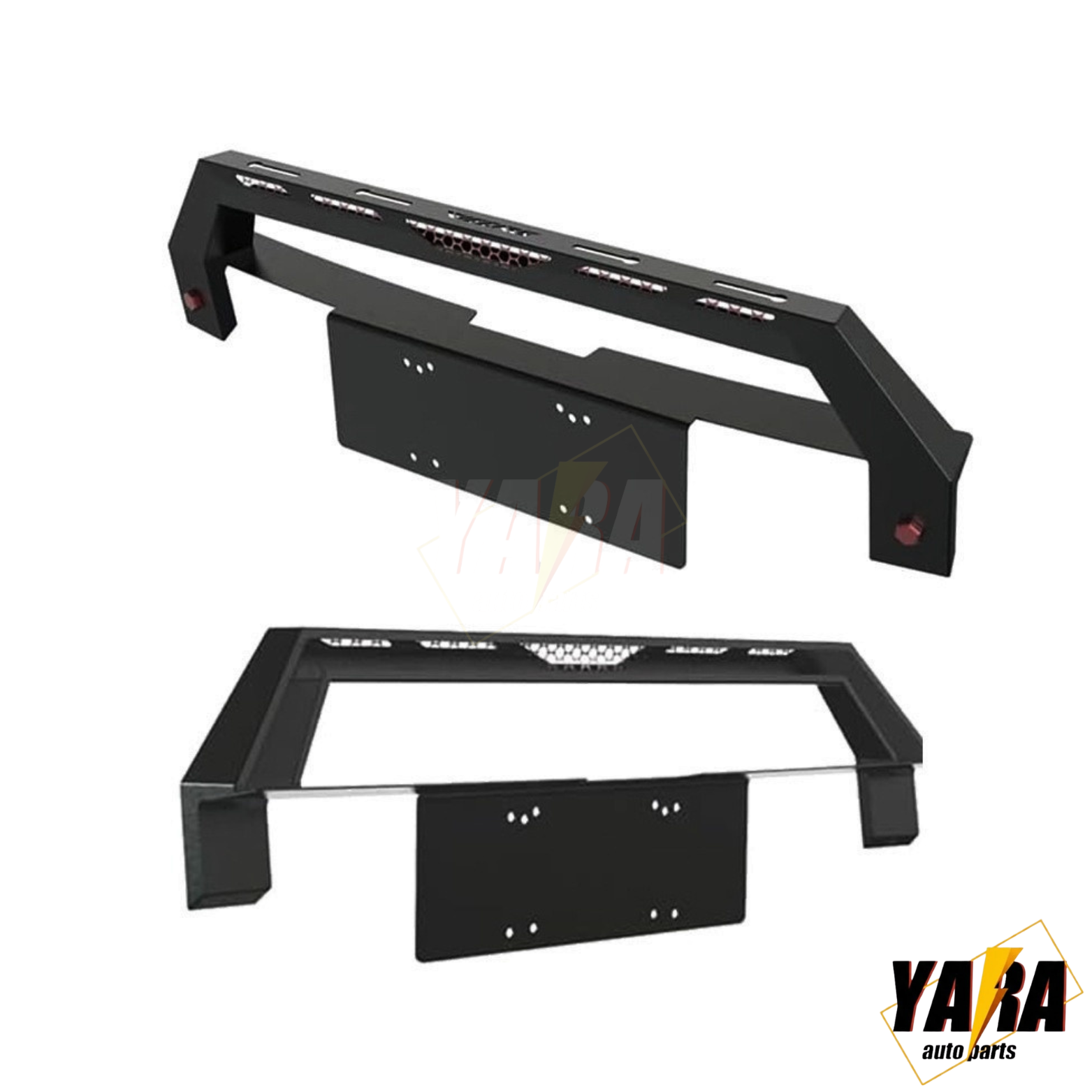 For BYD Shark 6 2024+ Black Steel Nudge Bar Bullbar Front Bumper Grille Guard