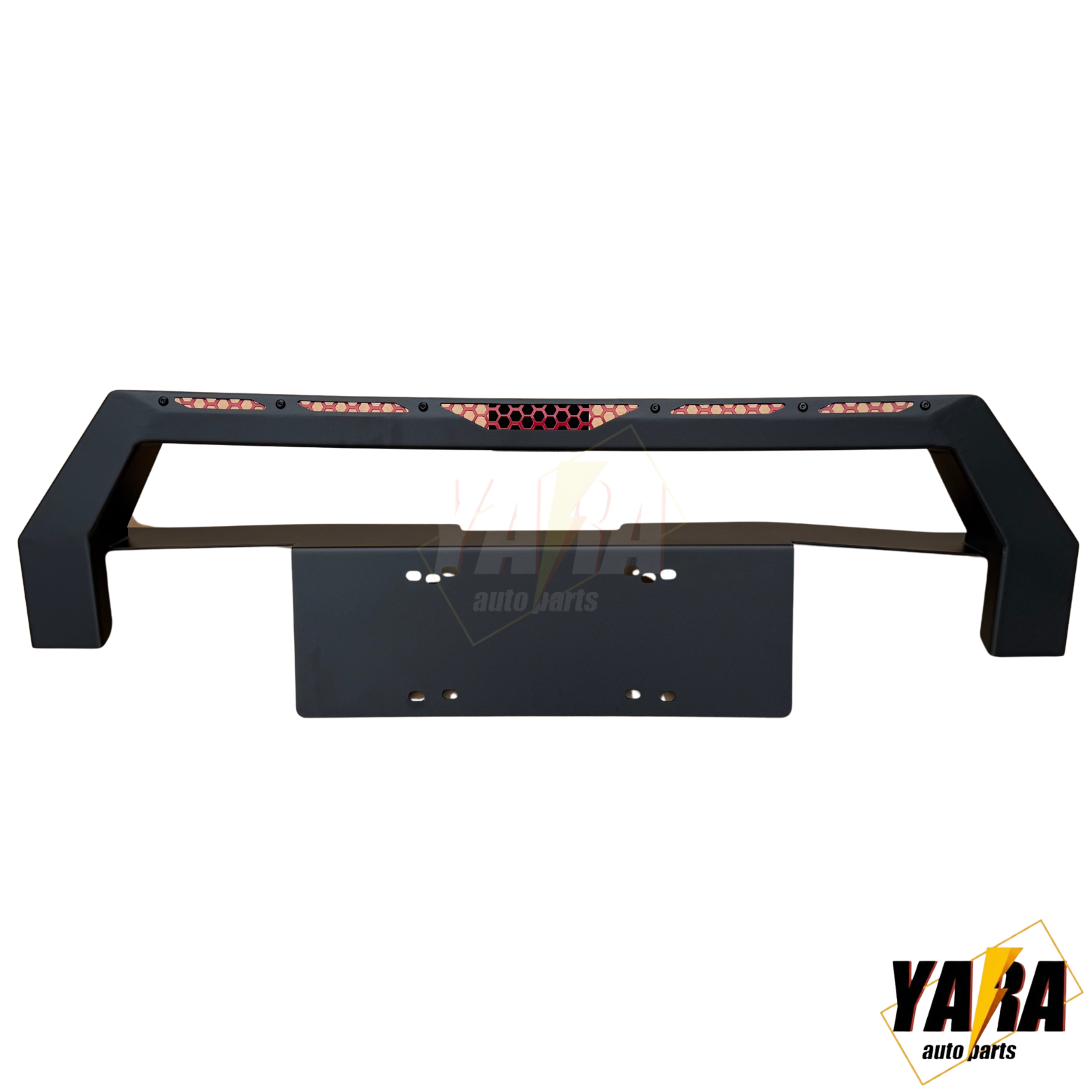 For BYD Shark 6 2024+ Black Steel Nudge Bar Bullbar Front Bumper Grille Guard
