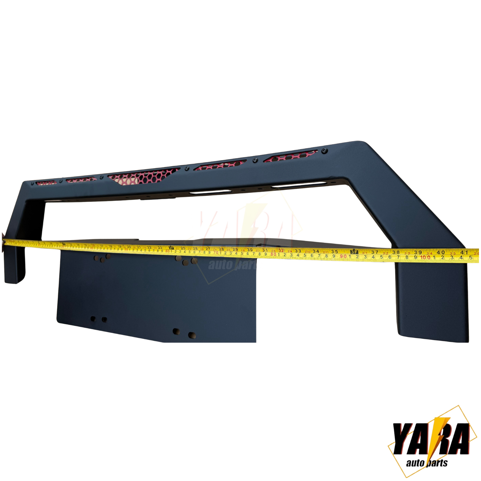 For BYD Shark 6 2024+ Black Steel Nudge Bar Bullbar Front Bumper Grille Guard