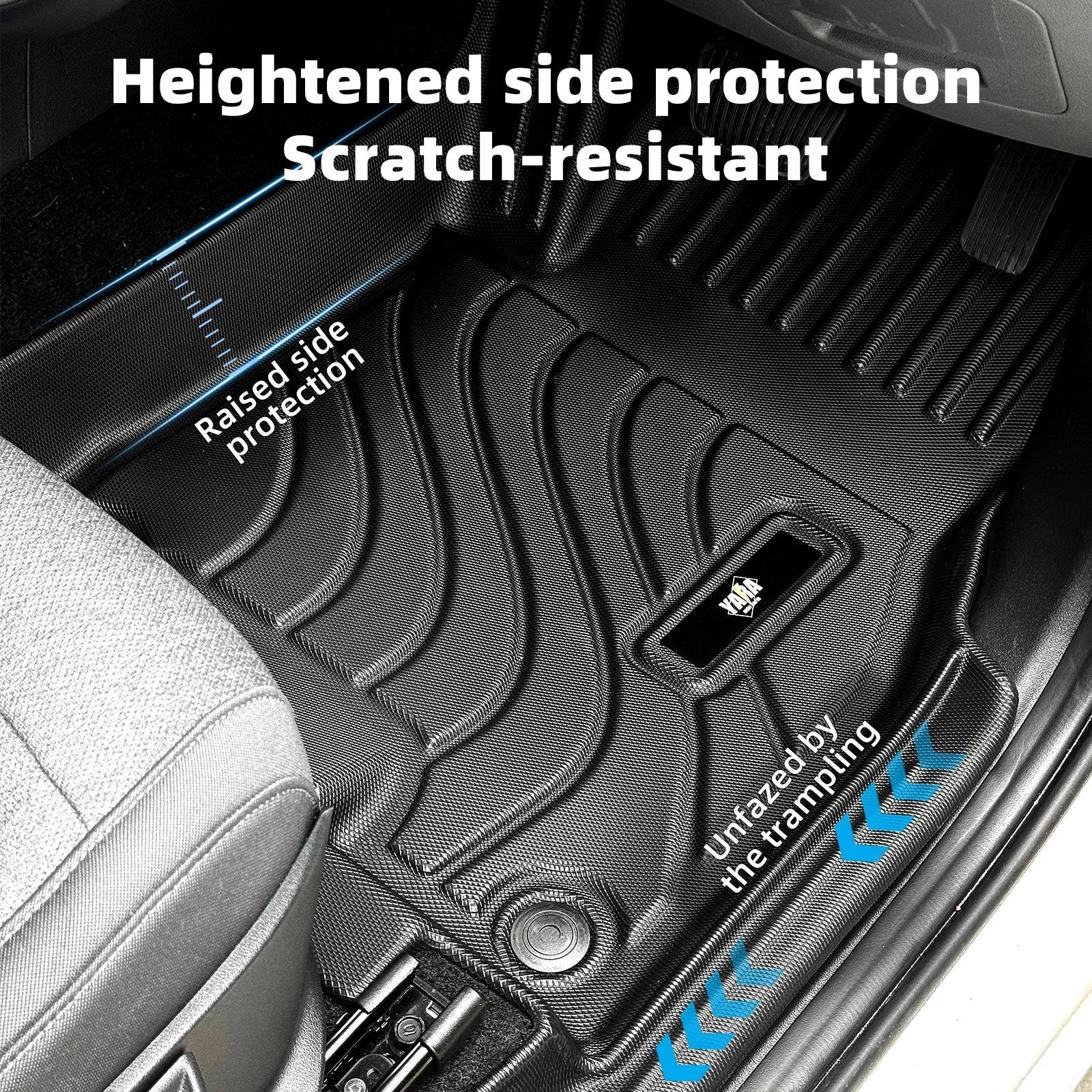 Up to 15% Premium TPE Floor Mats for Kia Tasman 2025+ All-Weather Custom Fit Liners