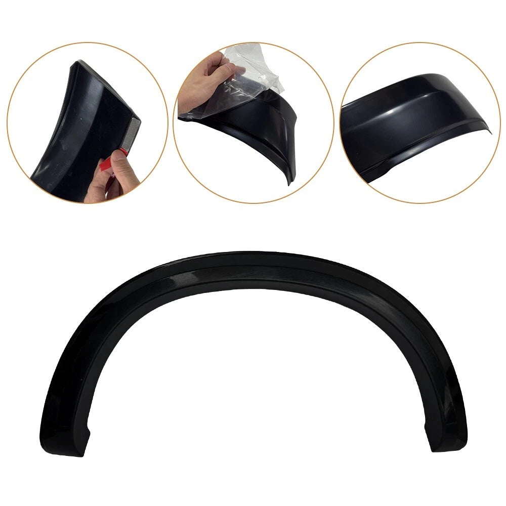 Slim Fender Flares WheelArch Matte Black for Isuzu D-Max 2012–2019 Dual Cab 6pcs