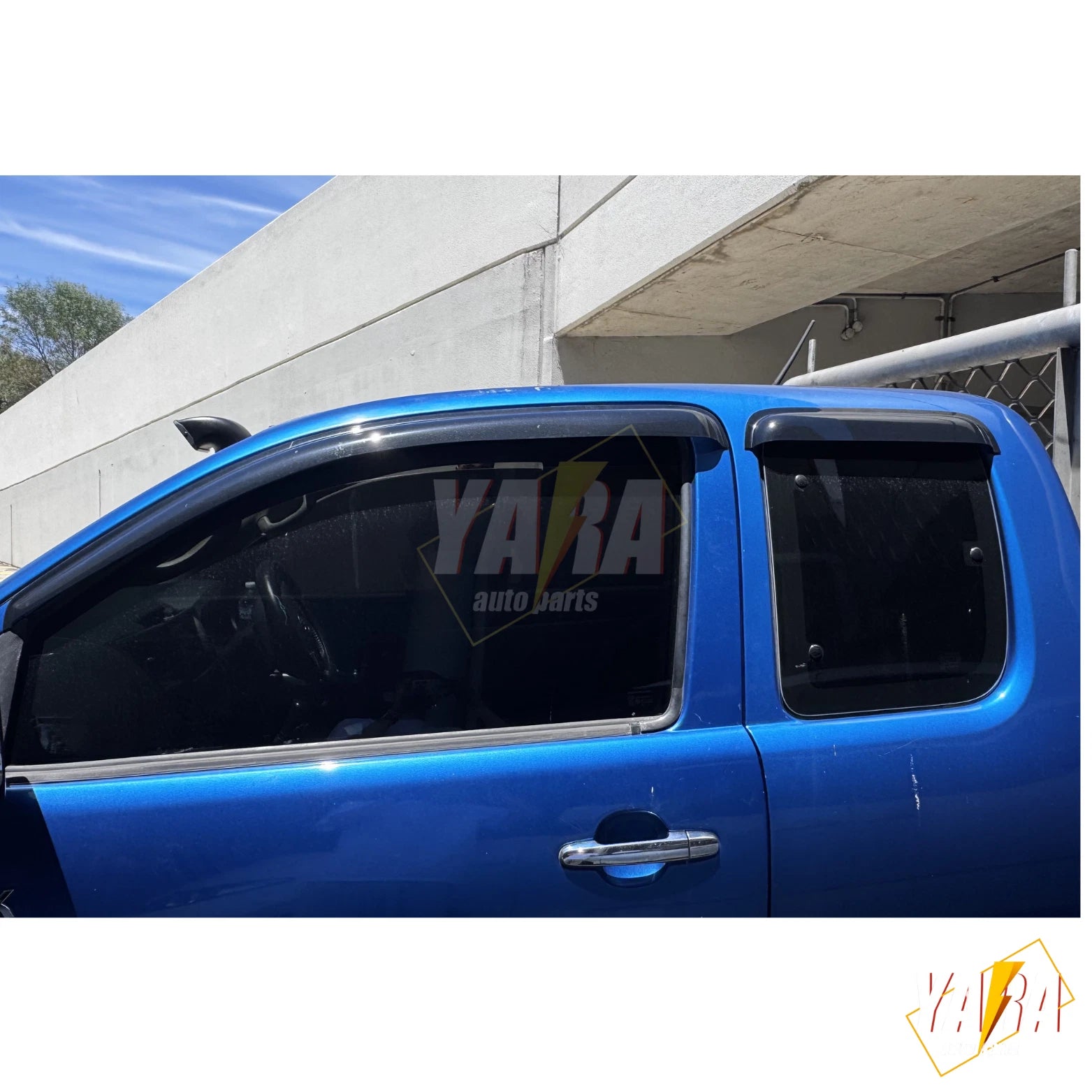 Weather shields weathershields Suitable for Hilux Extra Cab 2005-2015 4pcs tinte